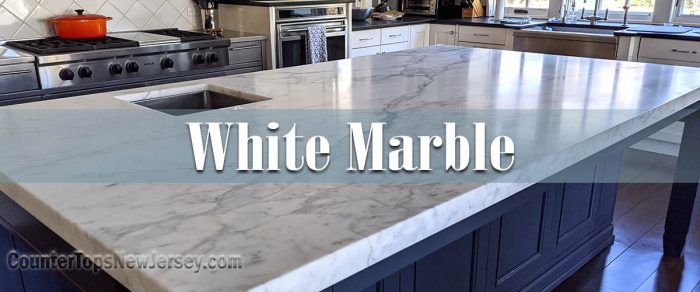 White Marble Countertop Slabs
